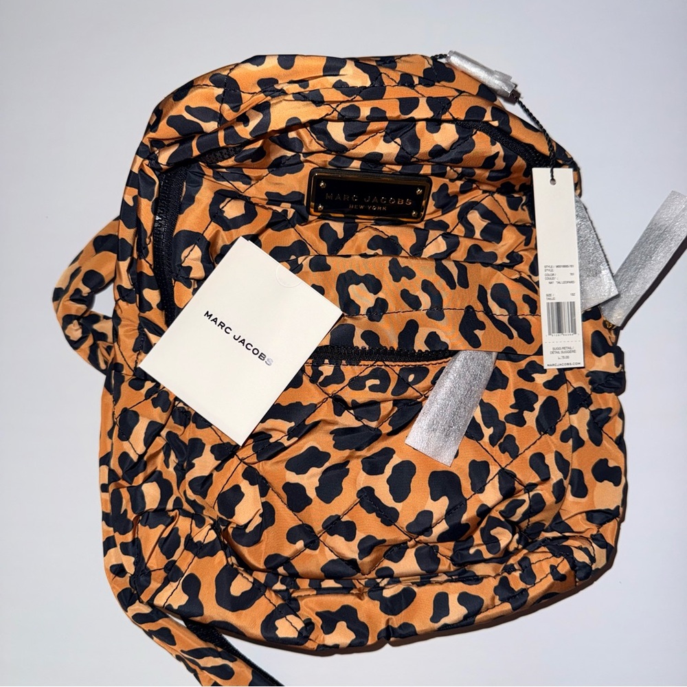Marc Jacobs Leopard Patterned Backpack - Picture 5 of 7